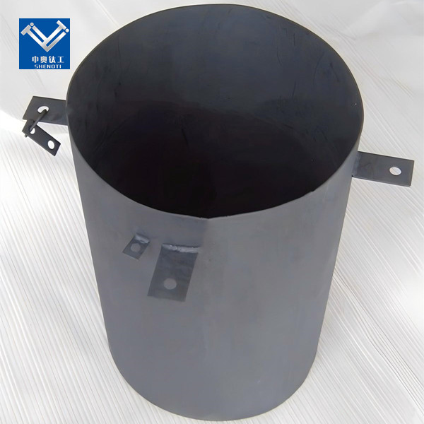 Titanium anode for wet metallurgy